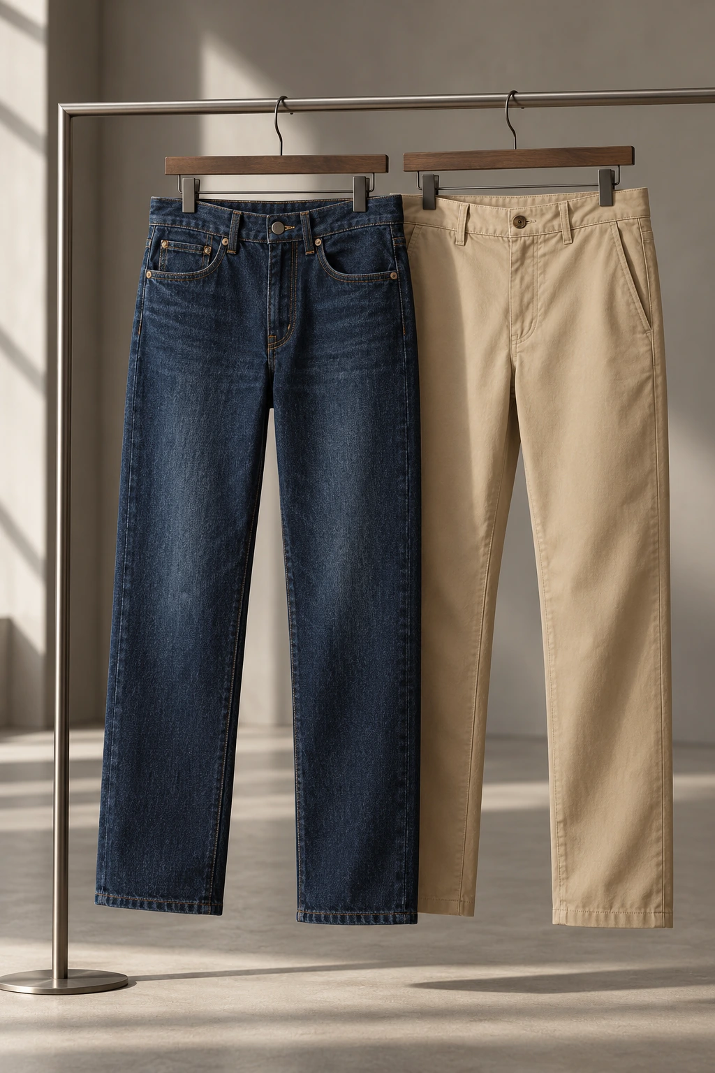 Illustrative pants apparel imagery for AlyAna Fashion